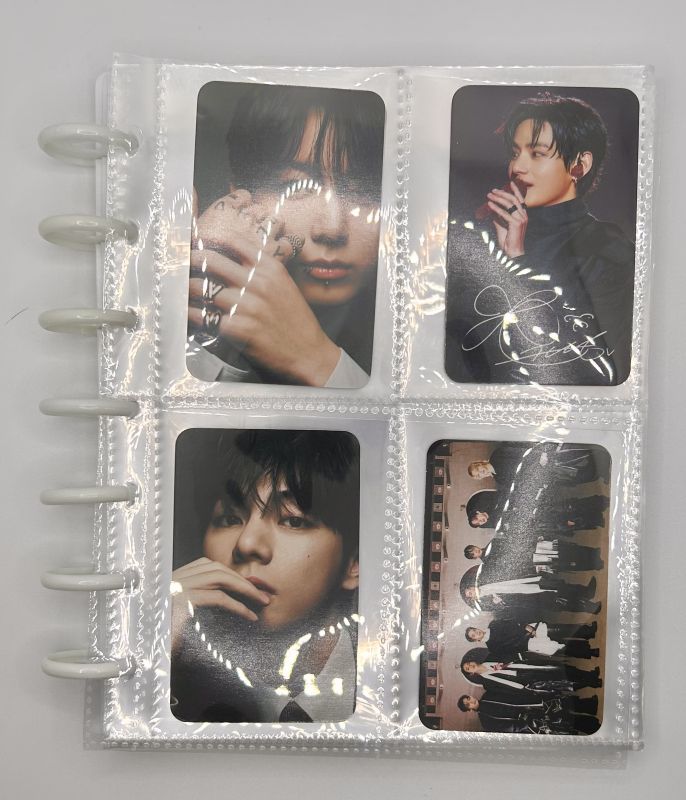 Album for photocards 30 sheets / 120 cards - White