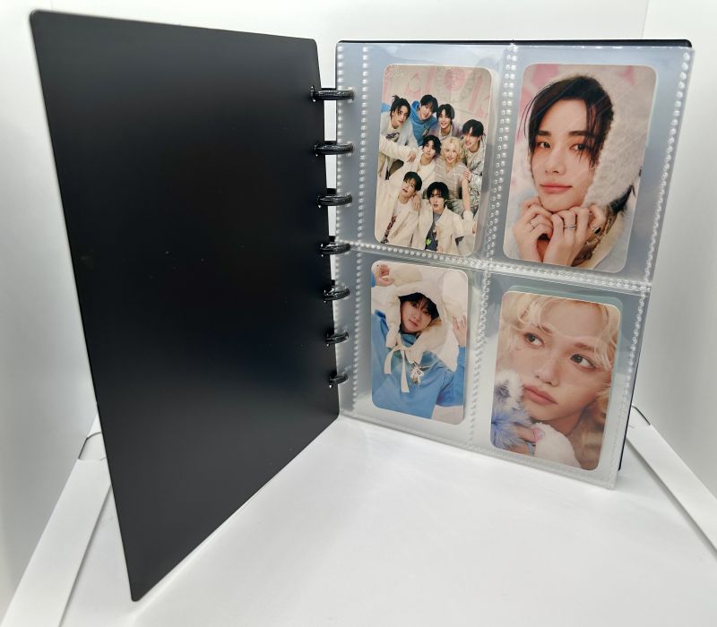 Album pour photocartes 30 pages / 120 cartes - Noir